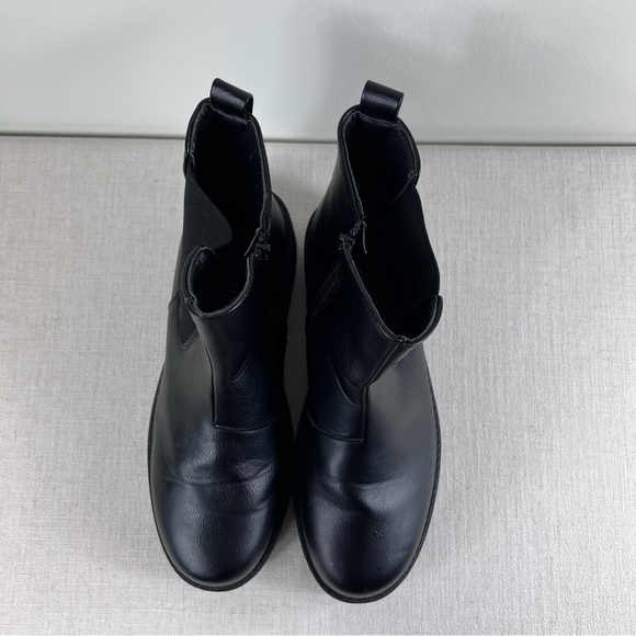 Krush Chunky Platform Combat Boots Women's Size 8 Block Heel Black - Picture 3 of 10